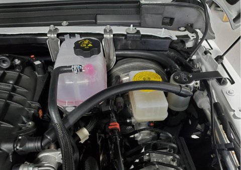 J&L 18-25 Jeep Wrangler JL 3.6L Driver Side Oil Separator 3.0 - Clear Anodized thumbnail 2