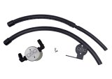 J&L 07-21 Toyota Tundra 5.7L Driver Side Oil Separator 3.0 - Clear Anodized thumbnail 1