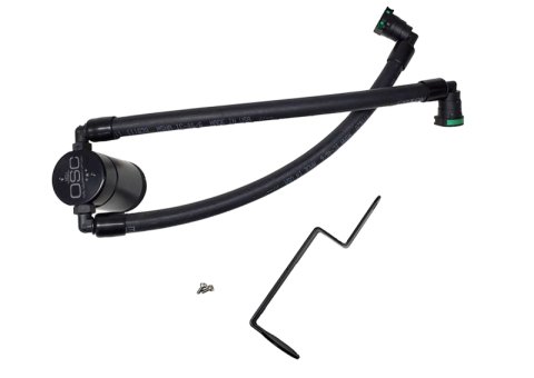 J&L 2021-2024 Ford Bronco 1.5L EcoBoost Passenger Side Oil Separator 3.0 - Black Anodized thumbnail 1