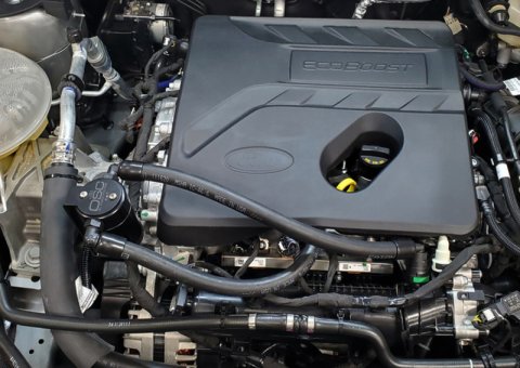 J&L 2021-2024 Ford Bronco 1.5L EcoBoost Passenger Side Oil Separator 3.0 - Black Anodized thumbnail 3