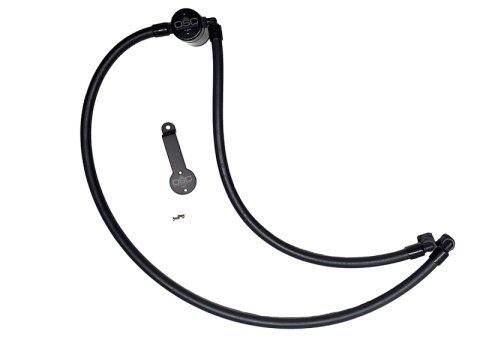 J&L 20-25 Jeep Wrangler 2.0L Driver Side Oil Separator 3.0 - Black Anodized thumbnail 1