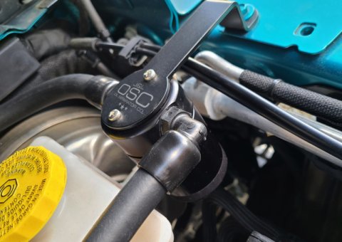 J&L 20-25 Jeep Wrangler 2.0L Driver Side Oil Separator 3.0 - Black Anodized thumbnail 2