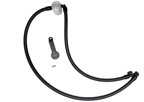 J&L 20-25 Jeep Wrangler 2.0L Driver Side Oil Separator 3.0 - Clear Anodized thumbnail 2