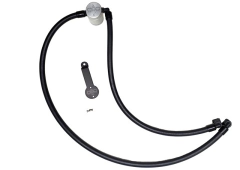 J&L 20-25 Jeep Wrangler 2.0L Driver Side Oil Separator 3.0 - Clear Anodized thumbnail 3