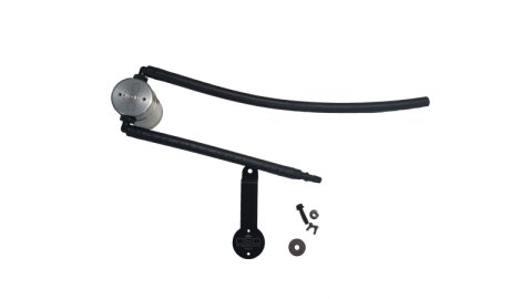 J&L 86-93 Ford Mustang 5.0 302 Passenger Side Oil Separator 3.0 - Clear Anodized thumbnail 2