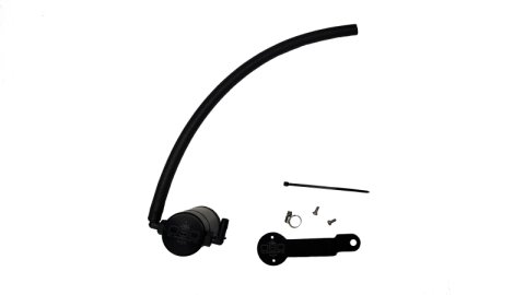 J&L 17-24 Honda CRV 1.5L Turbo Passenger Side Oil Separator 3.0 - Black Anodized thumbnail 1