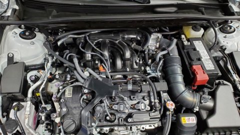 J&L 18-24 Toyota Camry 3.5L V6 Oil Separator 3.0 Passenger Side - Black Anodized thumbnail 3