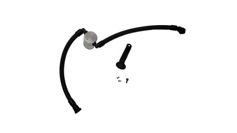 J&L 20-23 Buick Encore GX / Chevrolet Trailblazer Driver Side Oil Separator 3.0 - Clear Anodized thumbnail 3