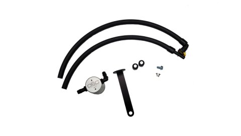 J&L 21-21.5 Ford Bronco 2.3L Ecoboost Passenger Side 3.0 Oil Separator - Clear Anodized thumbnail 1