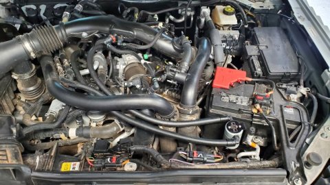 J&L 22-25 Ford Bronco Raptor 3.0L EcoBoost PCV Side Oil Separator 3.0 - Clear Anodized thumbnail 6