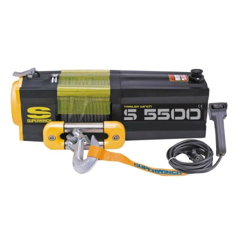 Superwinch 5500 LBS 12V DC 7/32in x 60ft Steel Rope S5500 Winch thumbnail 2