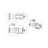 Superwinch 3000 LBS 12V DC 3/16in x 40ft Steel Rope UT3000 Winch thumbnail 5
