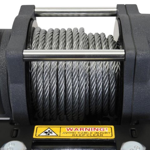 Superwinch 3500 LBS 12V DC 7/32 in x 32 ft Steel Rope Terra 3500 Winch - Gray Wrinkle thumbnail 4