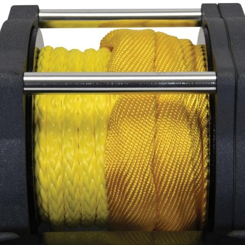 Superwinch 3500 LBS 12V DC 7/32in x 32ft Synthetic Rope Terra 3500SR Winch - Gray Wrinkle thumbnail 5