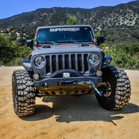 Superwinch Winch Cover for Sx 10000/12000/Talon 9.5 Integrated Winches - Blk Neoprene thumbnail 5