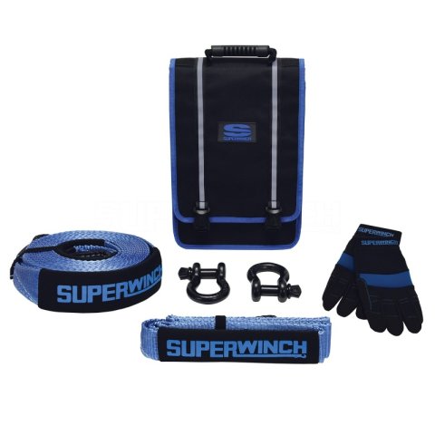 Superwinch Getaway Recovery Kit (Incl. Bow Shackles/Tree Trunk Protec/Recovery Strap/Gloves/Bag) thumbnail 6