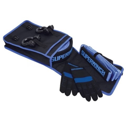 Superwinch Getaway Recovery Kit (Incl. Bow Shackles/Tree Trunk Protec/Recovery Strap/Gloves/Bag) thumbnail 7