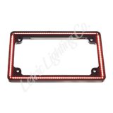 Letric Lighting 04-13 HD Sportster Perfect Plate Light License Plate Frame Black thumbnail 1