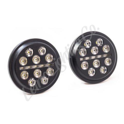 Letric Lighting 4.5in Black Buck-Shot Indian thumbnail 1