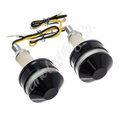 Letric Lighting Grip Indicators Lights Black Cap White/Amber thumbnail 1