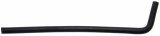 Gates 04-12 Saab 9-3 2.0L 90 Deg Molded Heater Hose - 1/2in / 4in / 18in thumbnail 1