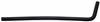 Gates 04-12 Saab 9-3 2.0L 90 Deg Molded Heater Hose - 1/2in / 4in / 18in thumbnail 3