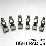 Ticon Industries 1.50in 7.5 Degree 1D/1.5in CLR Tight Radius 1mm Wall Titanium Pie Cuts - 6pk thumbnail 1