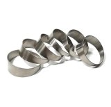 Ticon Industries 1.75in 7.5 Degree 2.63in CLR Loose Radius 1mm Wall Titanium Pie Cuts - 6pk thumbnail 1