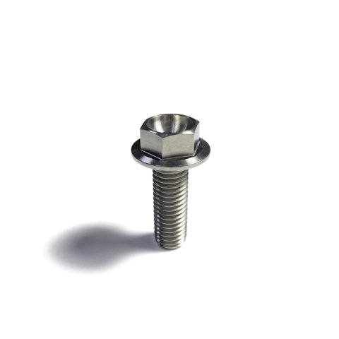Ticon Industries Titanium Bolt Flanged M10x35x1.25TP 14mm 6pt Head thumbnail 1