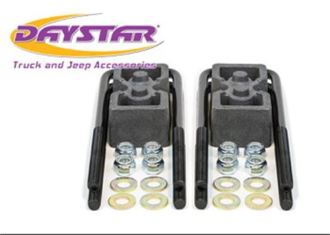 Daystar 2009-2019 Ford F-150 2WD/4WD - 2in Rear Block & U-Bolt Kit thumbnail 2