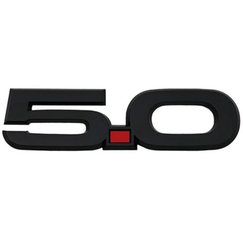 Ford Racing 15-17 Ford Mustang 5.0L Fender Emblem Black thumbnail 2