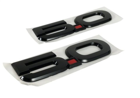 Ford Racing 15-17 Ford Mustang 5.0L Fender Emblem Black thumbnail 3