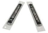 Ford Racing Black/Silver EcoBoost Emblem 3-1/2in x 9/16in - Set of 2 thumbnail 4