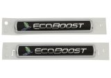Ford Racing Black/Silver EcoBoost Emblem 3-1/2in x 9/16in - Set of 2 thumbnail 9