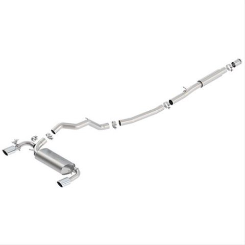 Ford Racing 2016-2017 Focus RS Active Sport Cat-Back Exhaust System w/ Polished Tips thumbnail 2