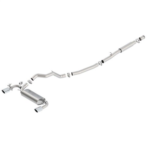 Ford Racing 2016-2017 Focus RS Active Sport Cat-Back Exhaust System w/ Polished Tips thumbnail 3