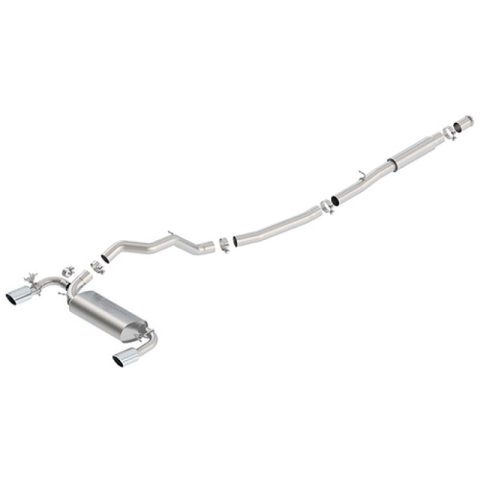 Ford Racing 2016-2017 Focus RS Active Sport Cat-Back Exhaust System w/ Polished Tips thumbnail 5