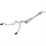 Ford Racing 2017 F150 Raptor 3.5L Sport Cat-Back Exhaust System Dual Rear Exit w/ Black Tips thumbnail 5