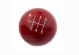 Ford Racing 15-19 Mustang GT350 Shift Knob 6-Speed - Red thumbnail 5