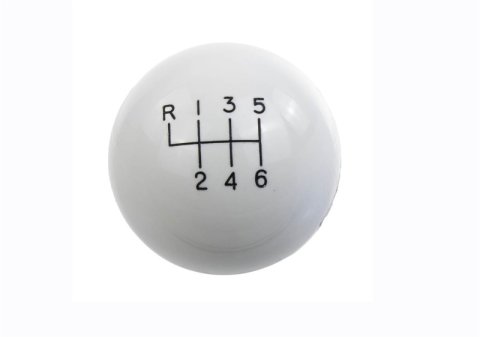 Ford Racing 15-19 Mustang GT350 White 6-Speed Shift Knob thumbnail 2
