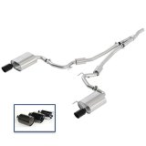 Ford Racing 2018 Mustang 2.3L Ecoboost Cat-Back Sport Exhaust System w/Black Chrome Tips thumbnail 3