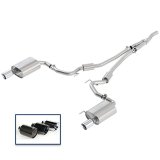 Ford Racing 2018 Mustang 2.3L Ecoboost Cat-Back Sport Exhaust System w/Chrome Tips thumbnail 3