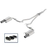 Ford Racing 2018 Mustang 2.3L Ecoboost Cat-Back Touring Exhaust System w/Carbon Fiber Tips thumbnail 3