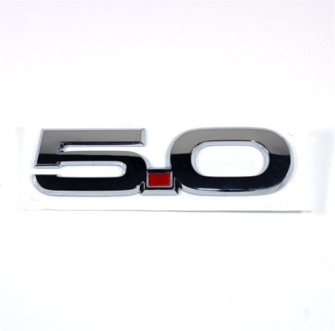 Ford Racing 15-17 Ford Mustang 5.0L Fender Emblem Chrome thumbnail 2
