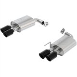 Ford Racing 2018 Mustang GT 5.0L Extreme Muffler Kit - Black Chrome Tips thumbnail 2