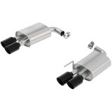 Ford Racing 2018 Mustang GT 5.0L Extreme Muffler Kit - Black Chrome Tips thumbnail 3