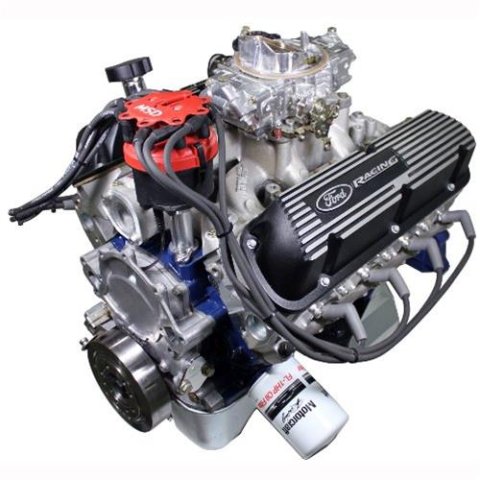 Ford Racing X2347D Street Cruiser Dressed Crate Engine w/X2 Heads Front Sump (No Cancel No Returns) thumbnail 1