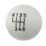 Ford Racing 15-19 Ford Mustang EcoBoost / GT w/ 6-Speed Manual Transmission Bullitt White Shift Knob thumbnail 8