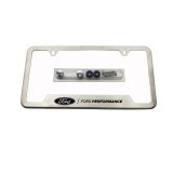 Ford Racing Stainless Steel Ford Performance License Plate Frame thumbnail 2
