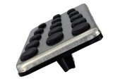 Ford Racing Aluminum and Urethane Special Edition Mustang Dead Pedal thumbnail 7